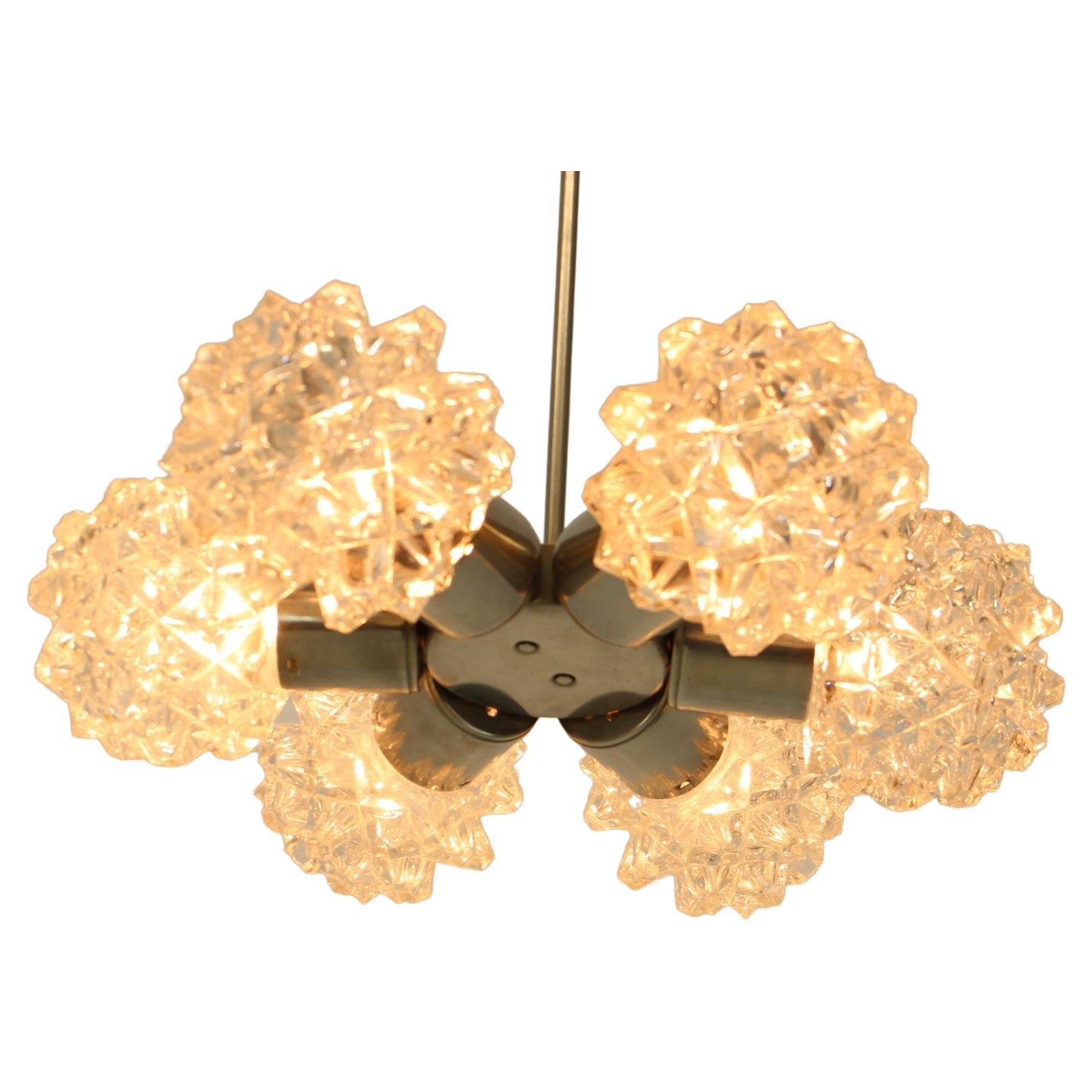 Mid-Century Chandelier by Kamenicky Senov, 1970's