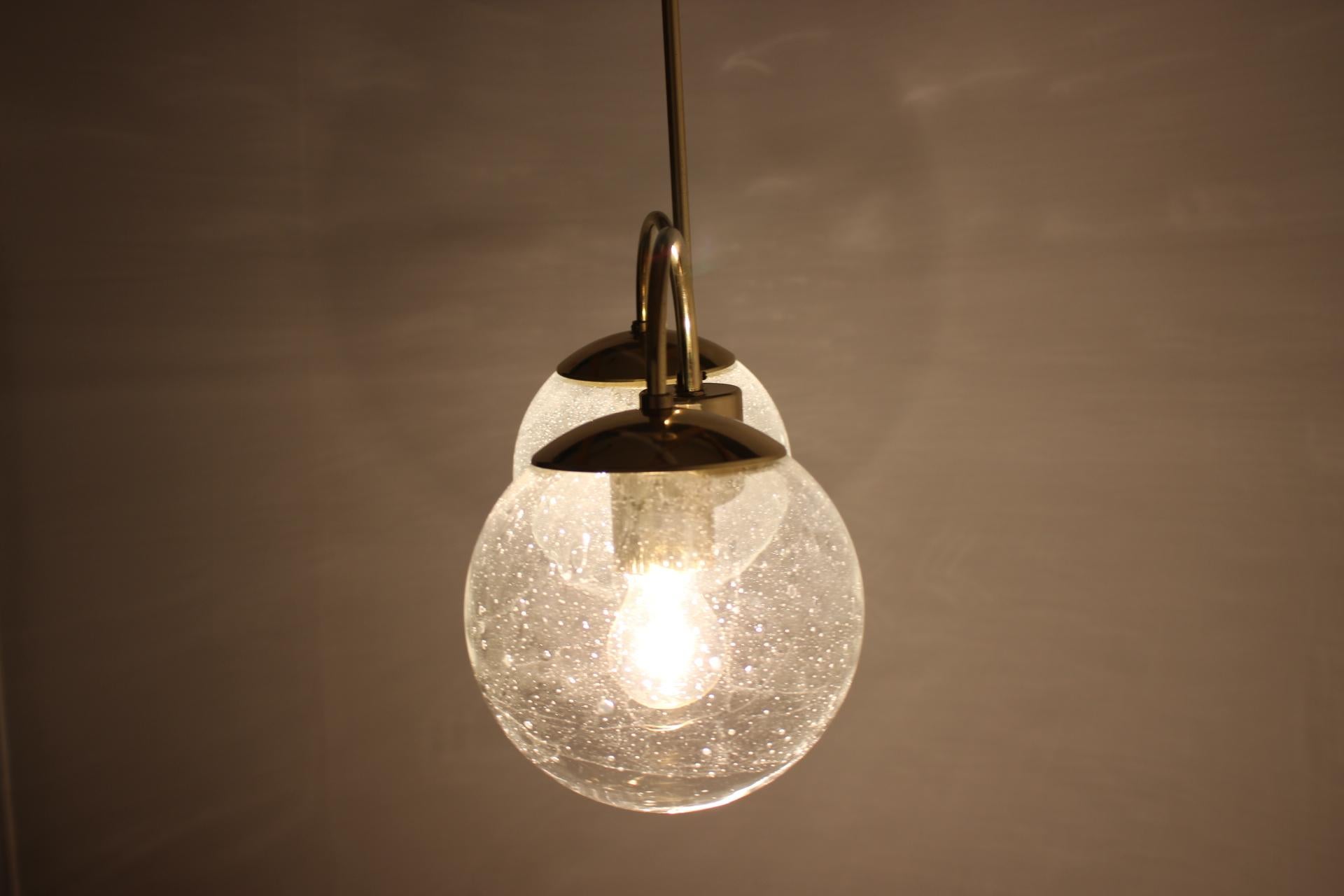 Lampadario di metà secolo di Kamenicky Senov, anni '60 in vendita 1
