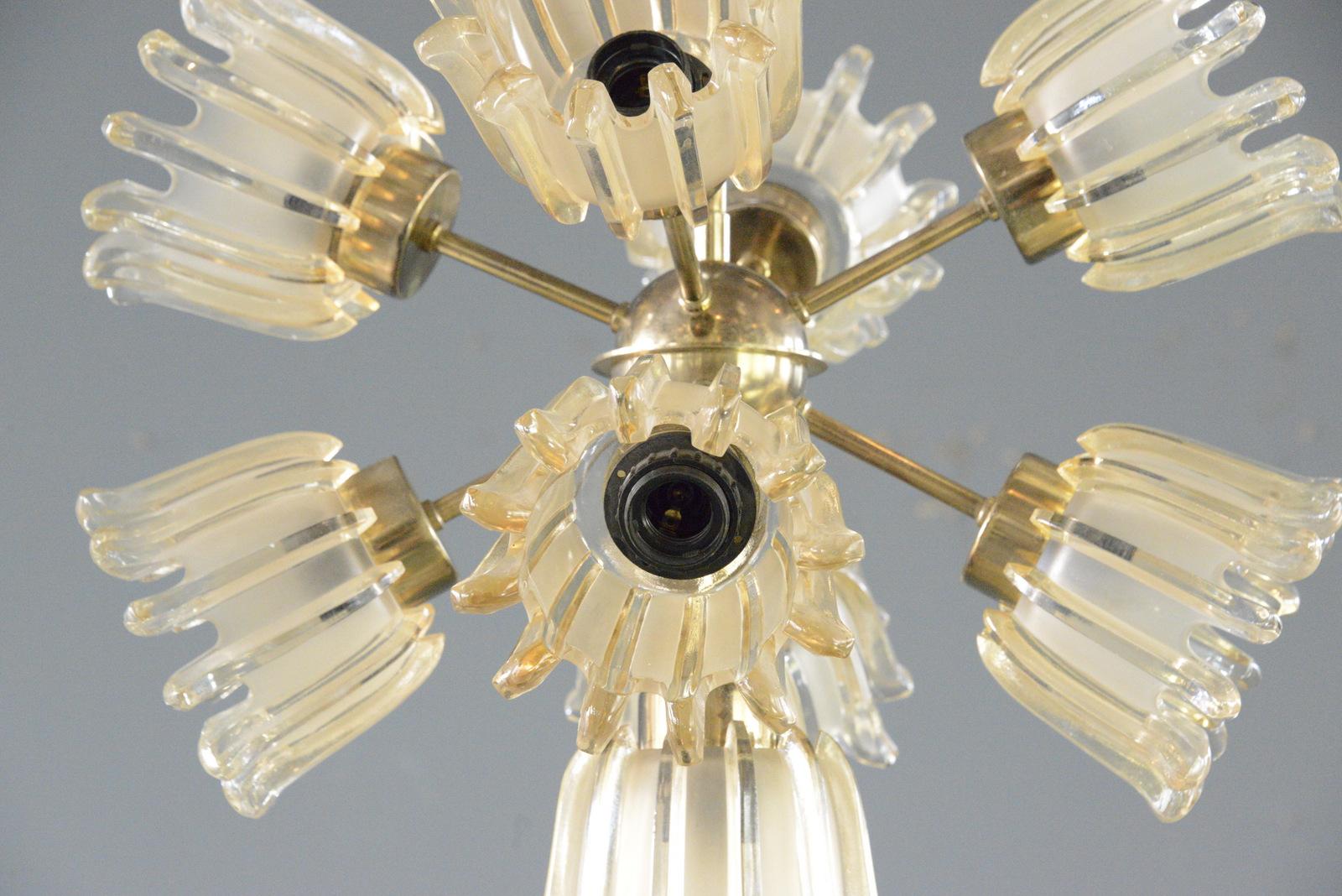 Lampadario di metà secolo di A. Leclaire & Schäfer, circa anni '60 in vendita 2