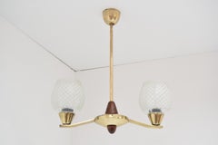 Lampadario di metà secolo di Lidokov, anni '60