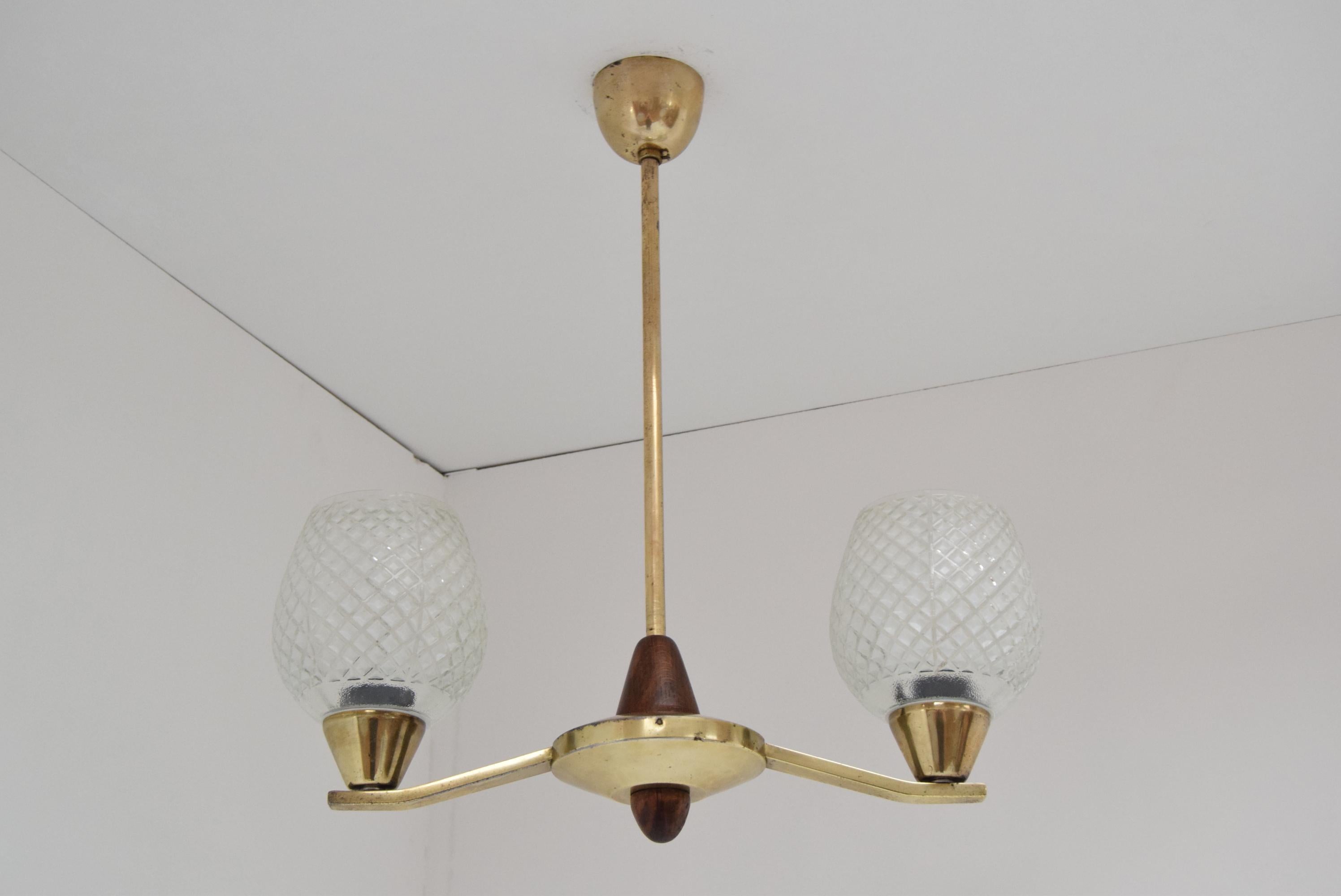 Mid-Century Modern Mid-century Chandelier by Lidokov, 1960‘s For Sale