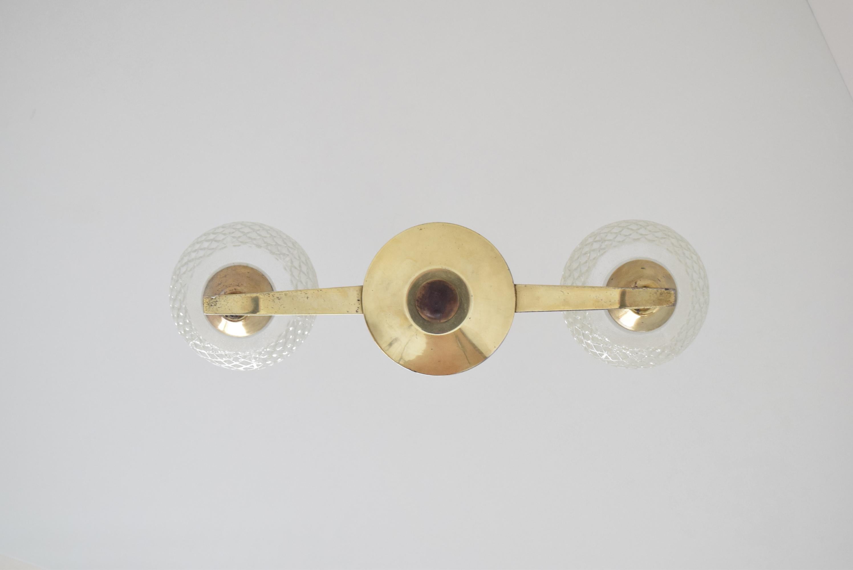 Mid-century Chandelier by Lidokov, 1960‘s In Good Condition For Sale In Praha, CZ