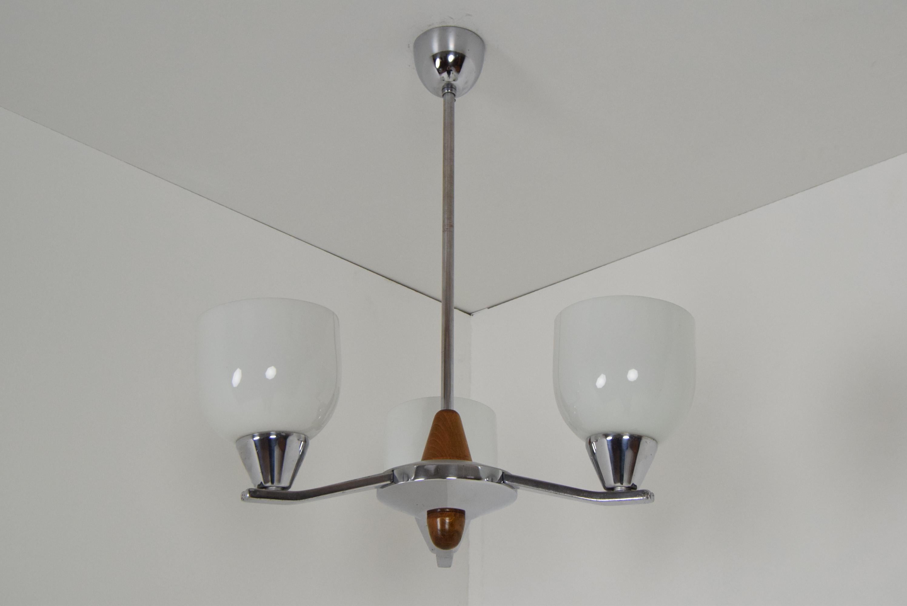 Mid-Century Modern Midcentury Chandelier by Lidokov, 1970s For Sale
