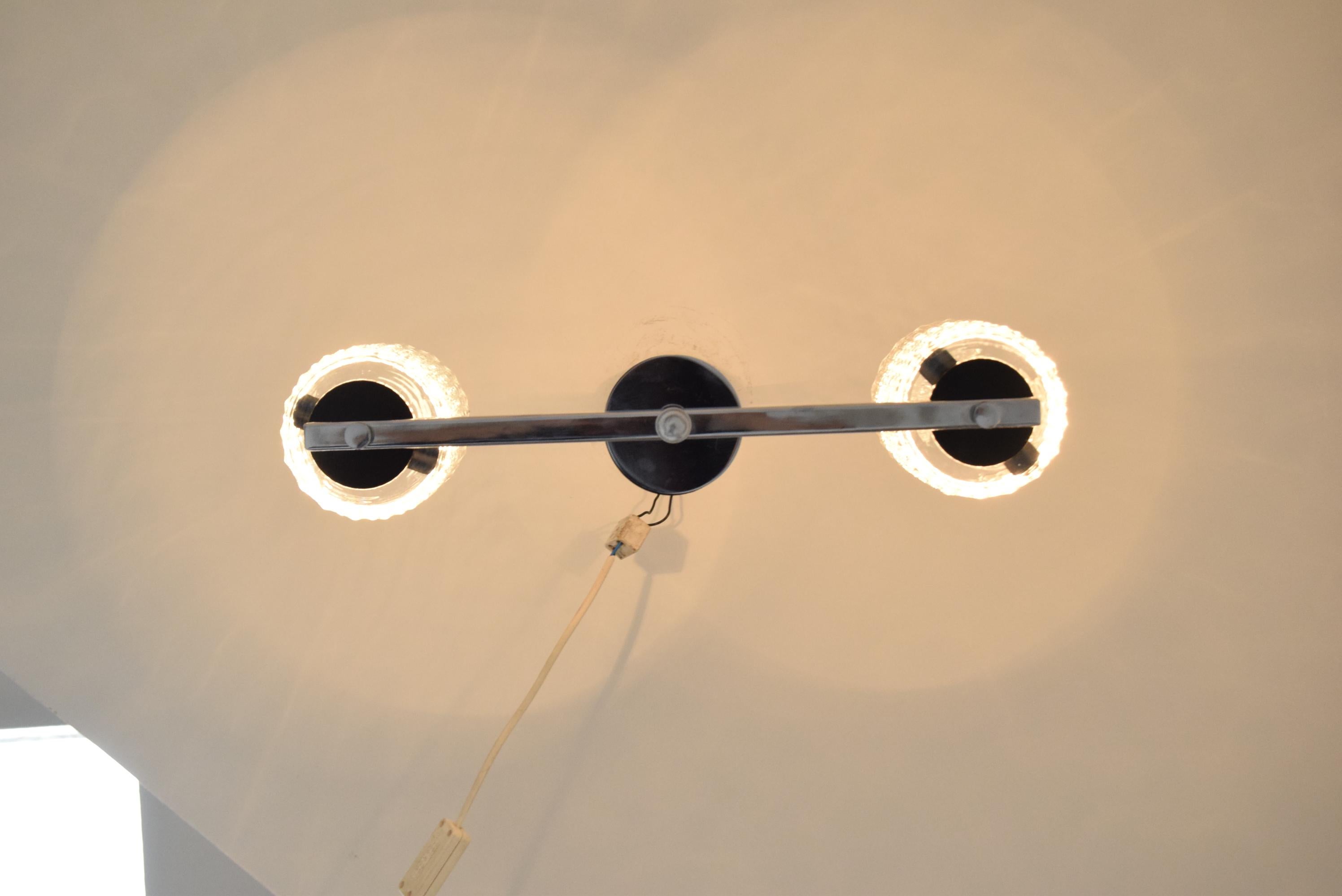 Mid-Century Chandelier by Lidokov, 1970's In Good Condition For Sale In Praha, CZ