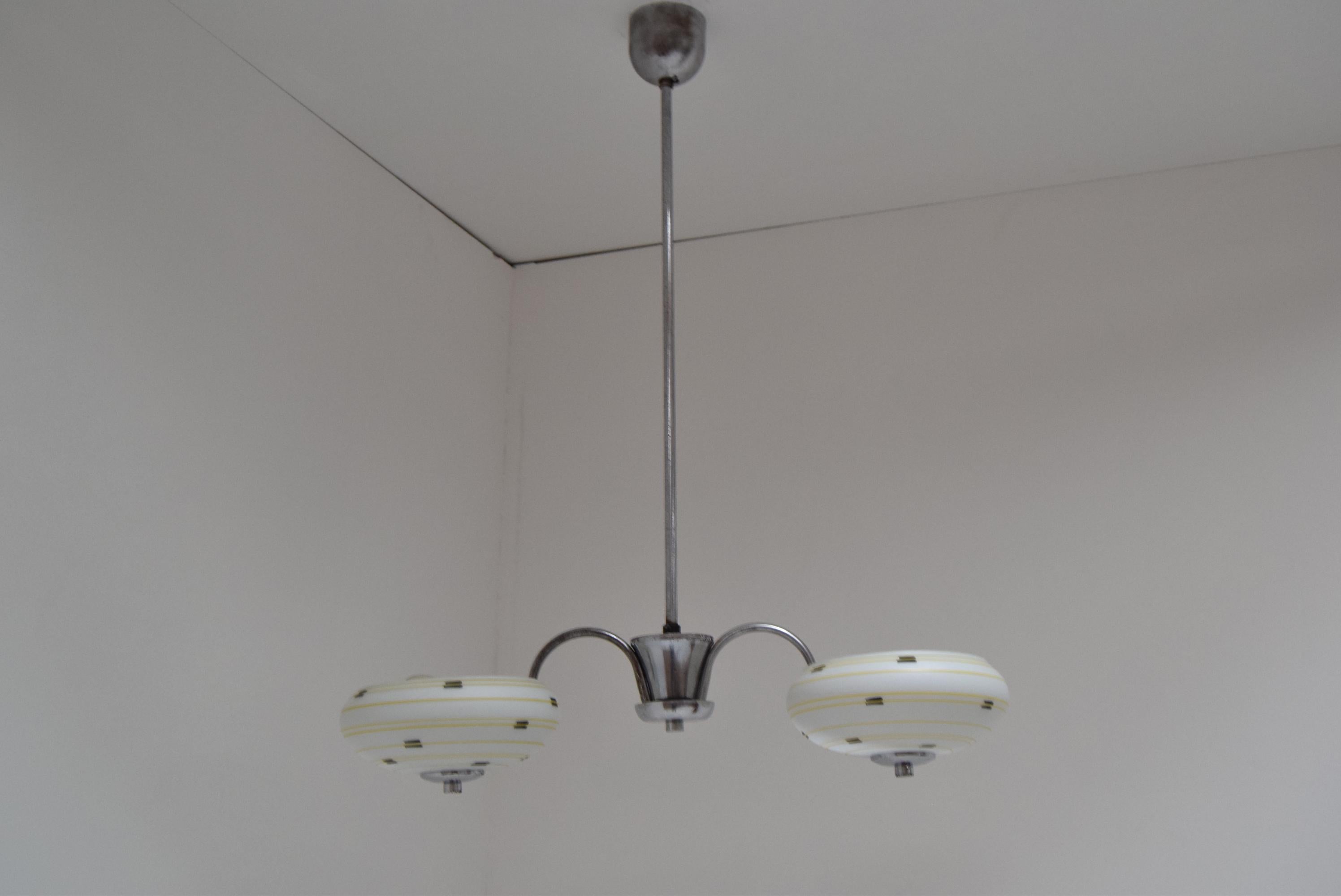 Czech Mid-Century Chandelier by Napako, 1960’s For Sale