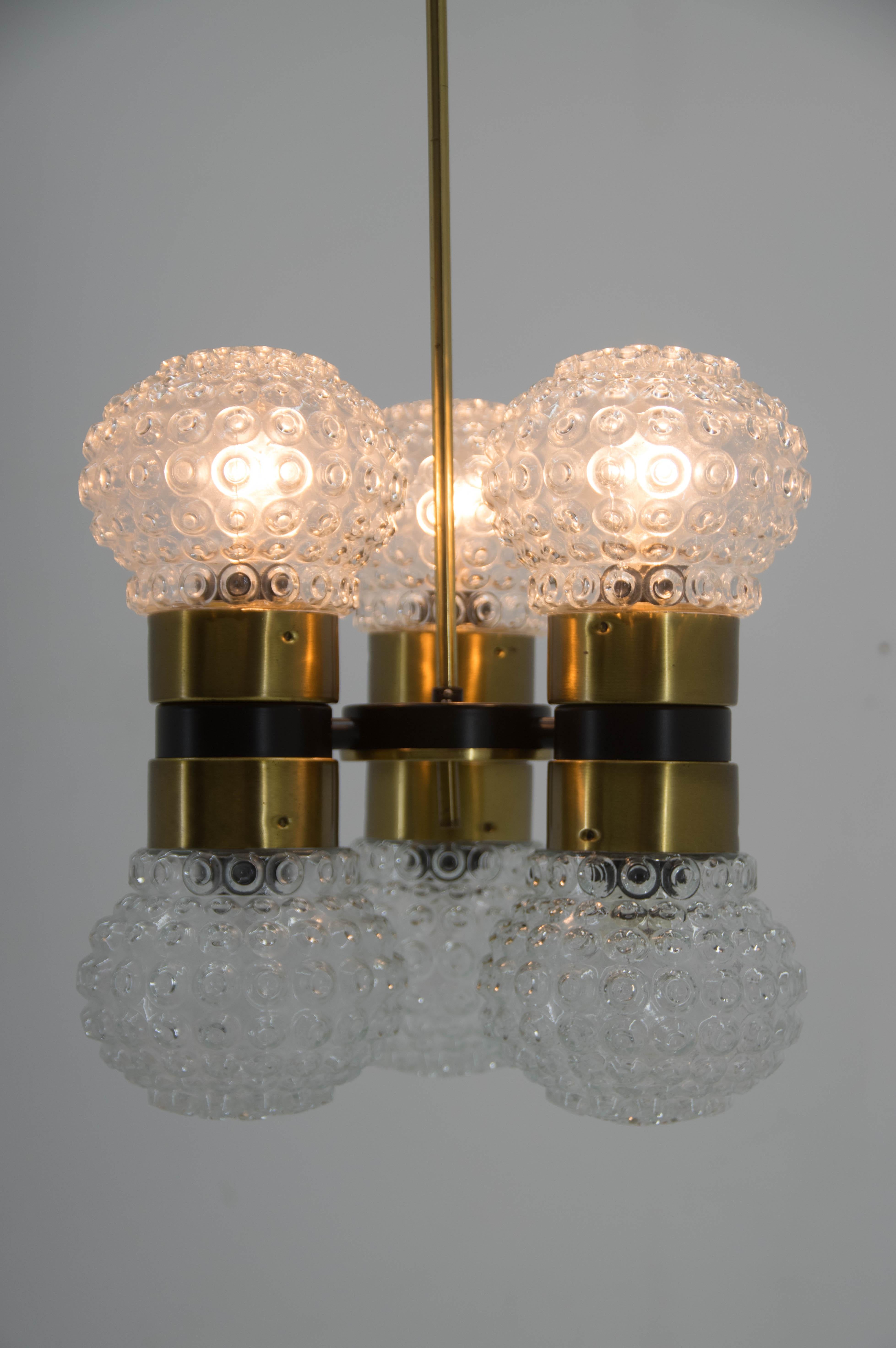Mid-Century Chandelier by Napako, 1960s For Sale 1
