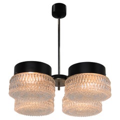 Mid-Century Chandelier by Napako, 1970s, Perfect Condition