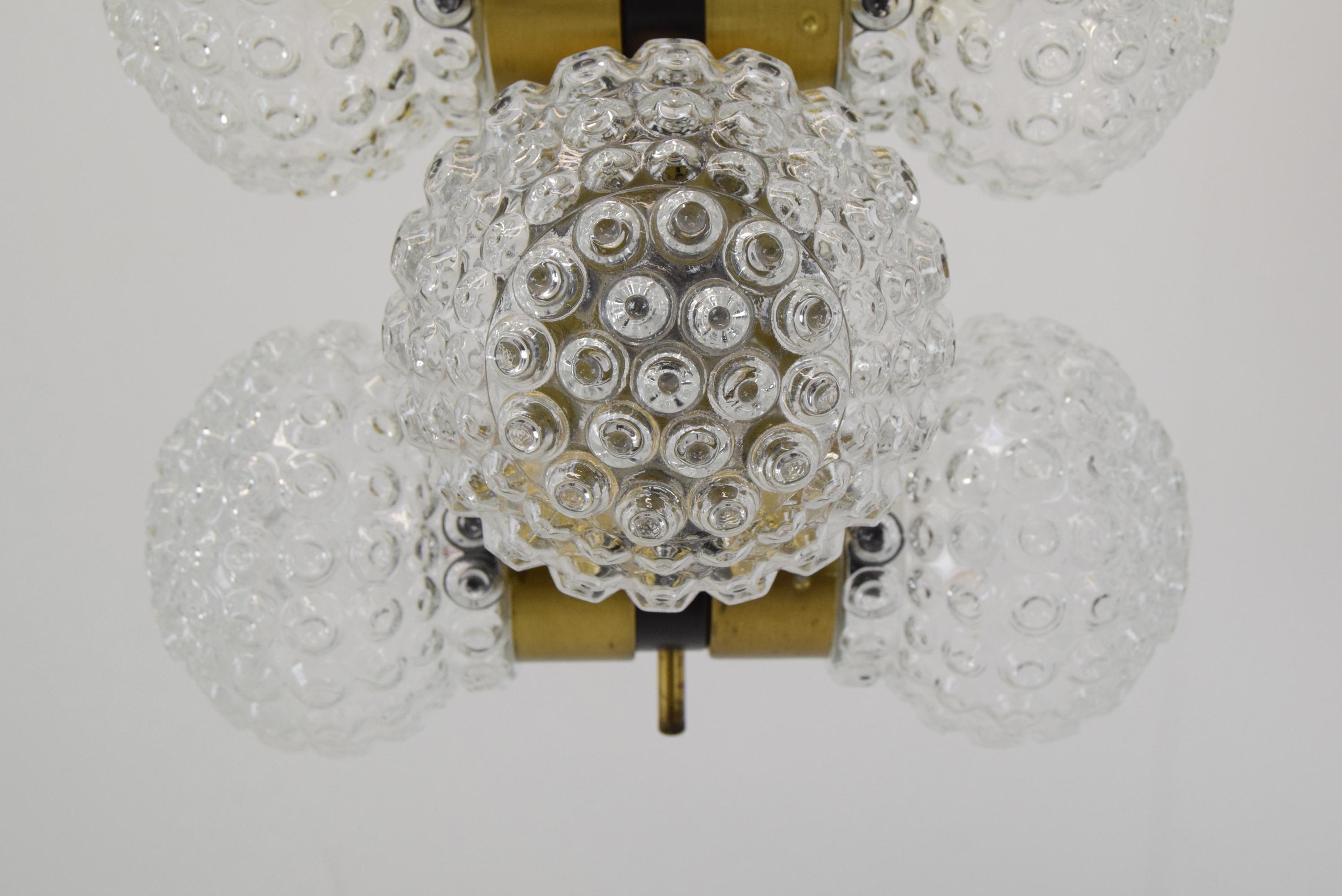 Mid-Century Chandelier by Napako, 1960's For Sale 4