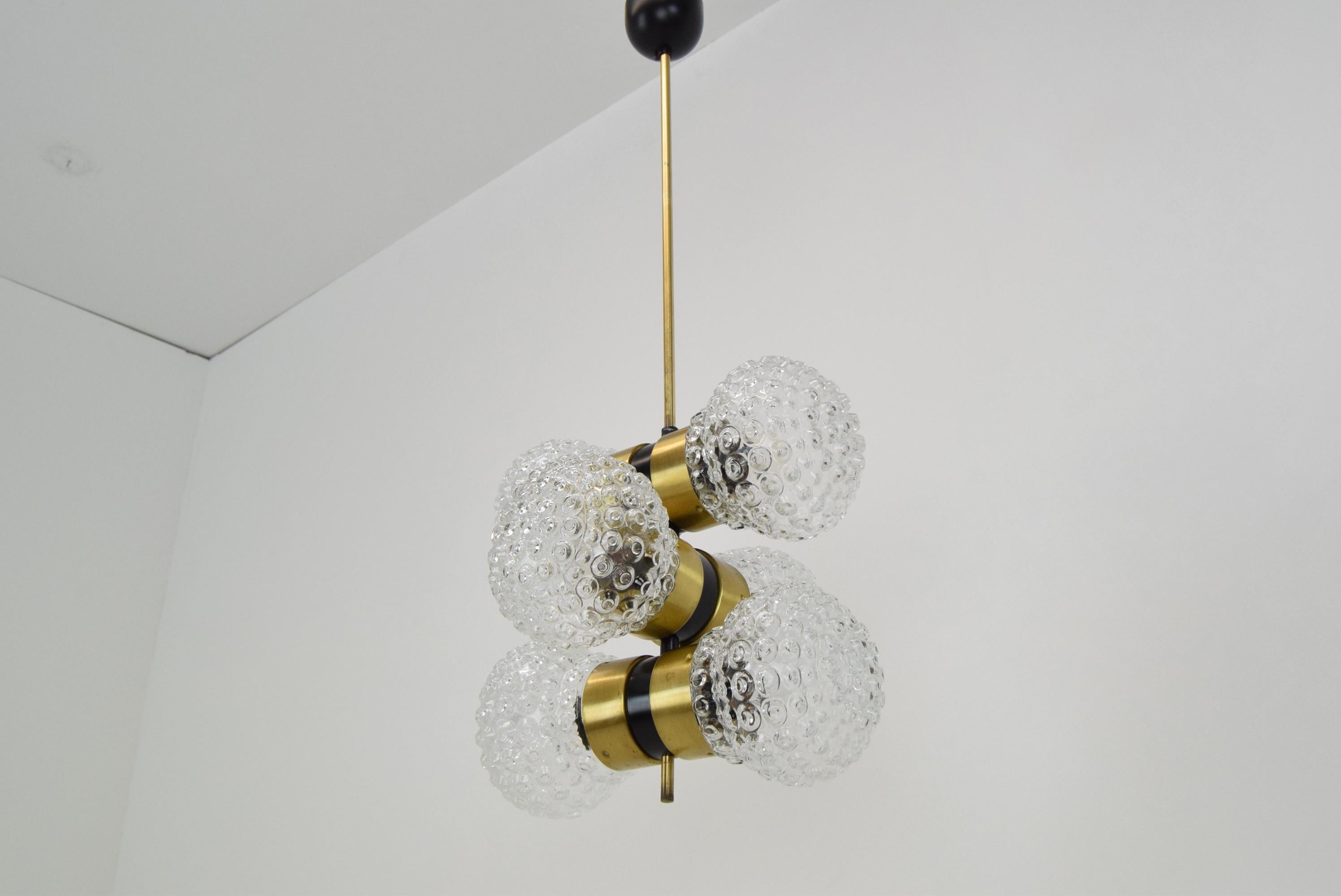 Mid-Century Chandelier by Napako, 1960's For Sale 2