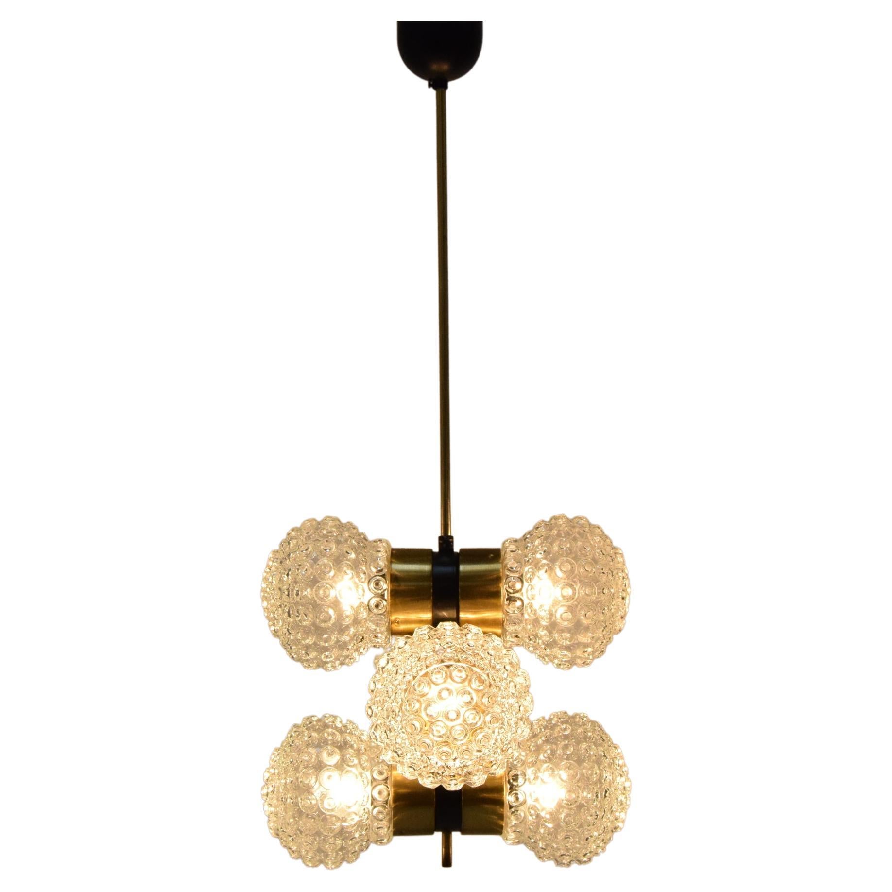 Mid-Century Chandelier by Napako, 1960's For Sale