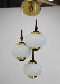Midcentury Chandelier by Polam Bielsko, Poland, 1970s