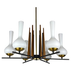 Mid-century chandelier by Stilnovo, Italy 1960s