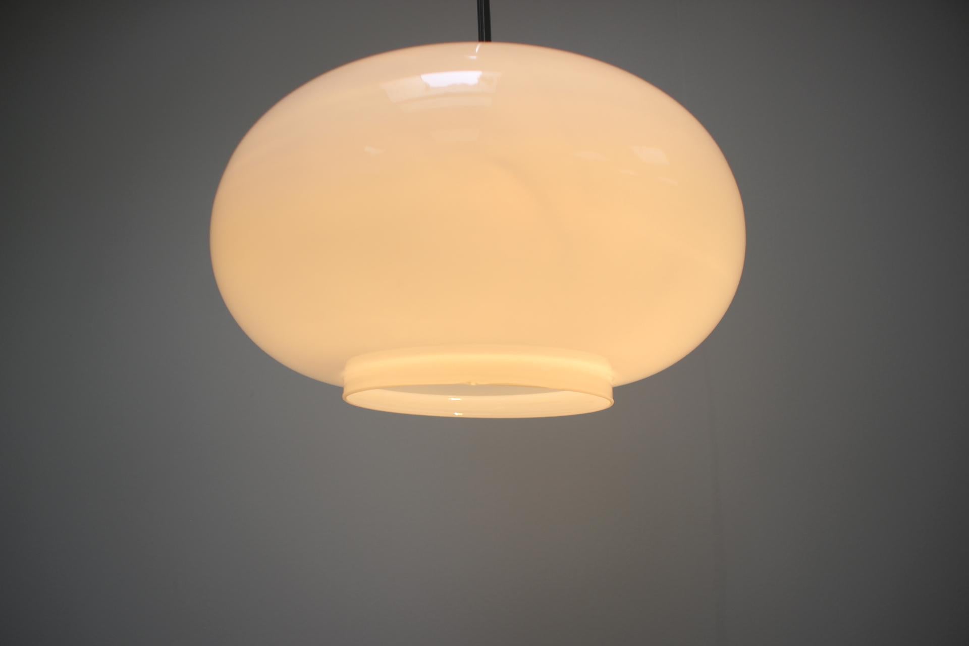 Mid-Century Chandelier by Valasske Mezirici, 1970's For Sale 4