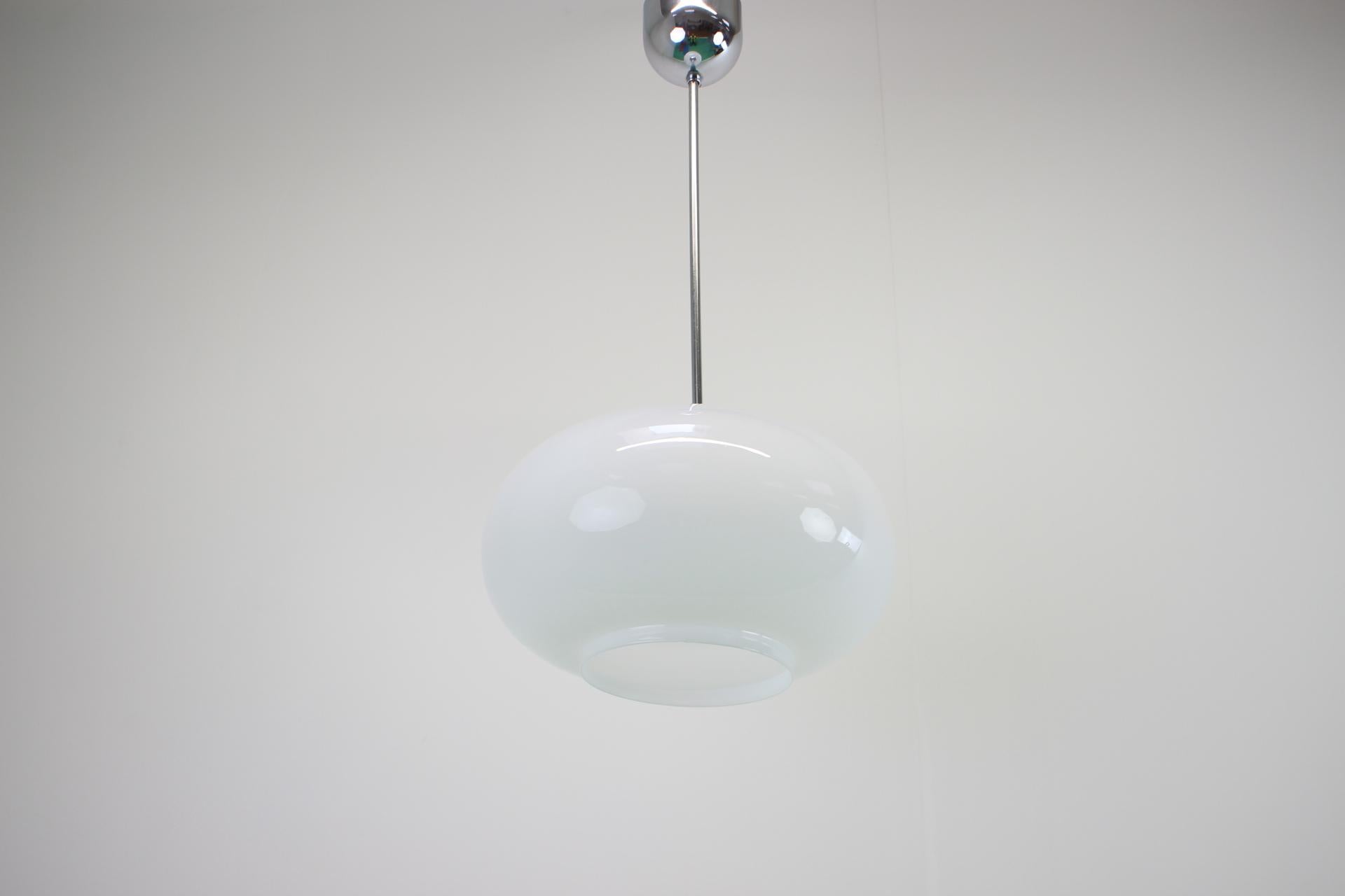 Czech Mid-Century Chandelier by Valasske Mezirici, 1970's For Sale
