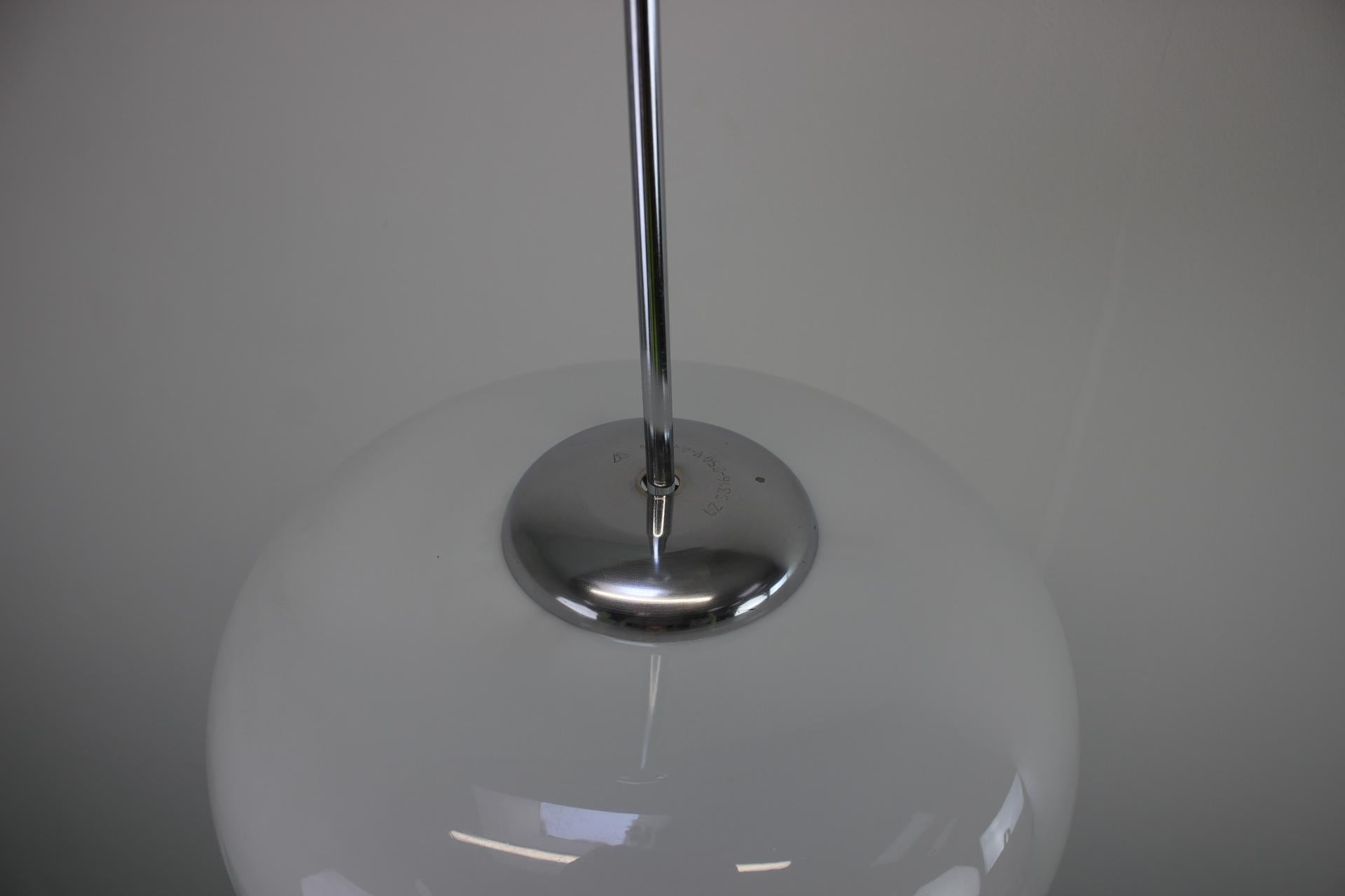 Late 20th Century Mid-Century Chandelier by Valasske Mezirici, 1970's For Sale
