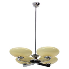 Lustre du milieu du siècle dernier, Tchécoslovaquie, années 1950