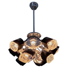Lustre du milieu du siècle conçu par Oscar Torlasco, 1970