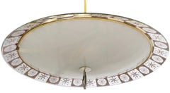 Mid Century Kronleuchter Hängelampe