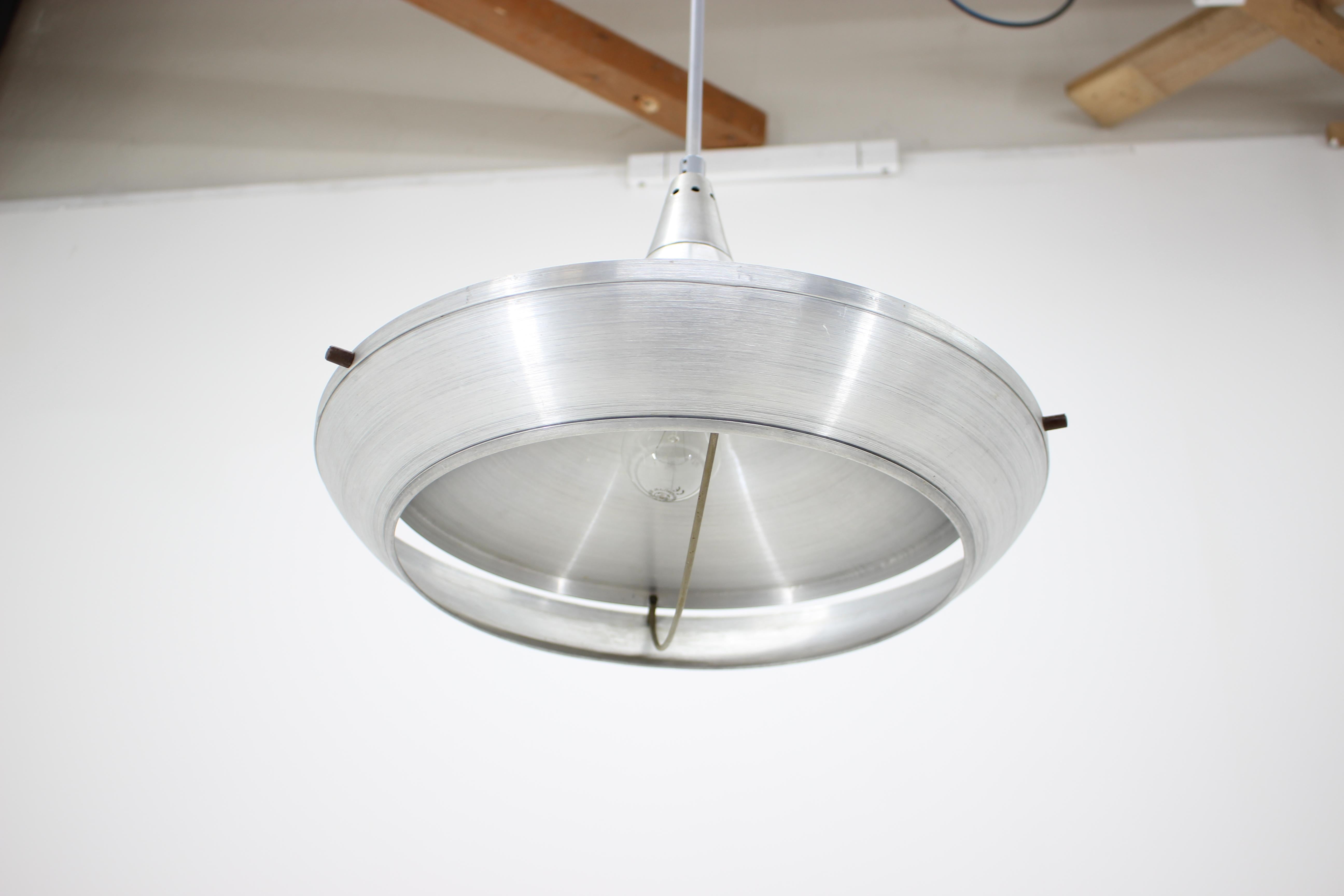 Mid-Century Modern Midcentury Chandelier in Style of Jo Hammerborg, Denmark, 1970s For Sale