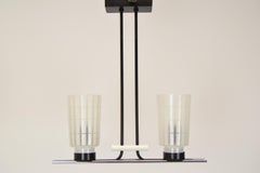 Mid-Century Chandelier/Jilove u Decina, 1970's