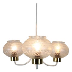 Mid-Century Chandelier/ Kamenický Šenov, 1970's