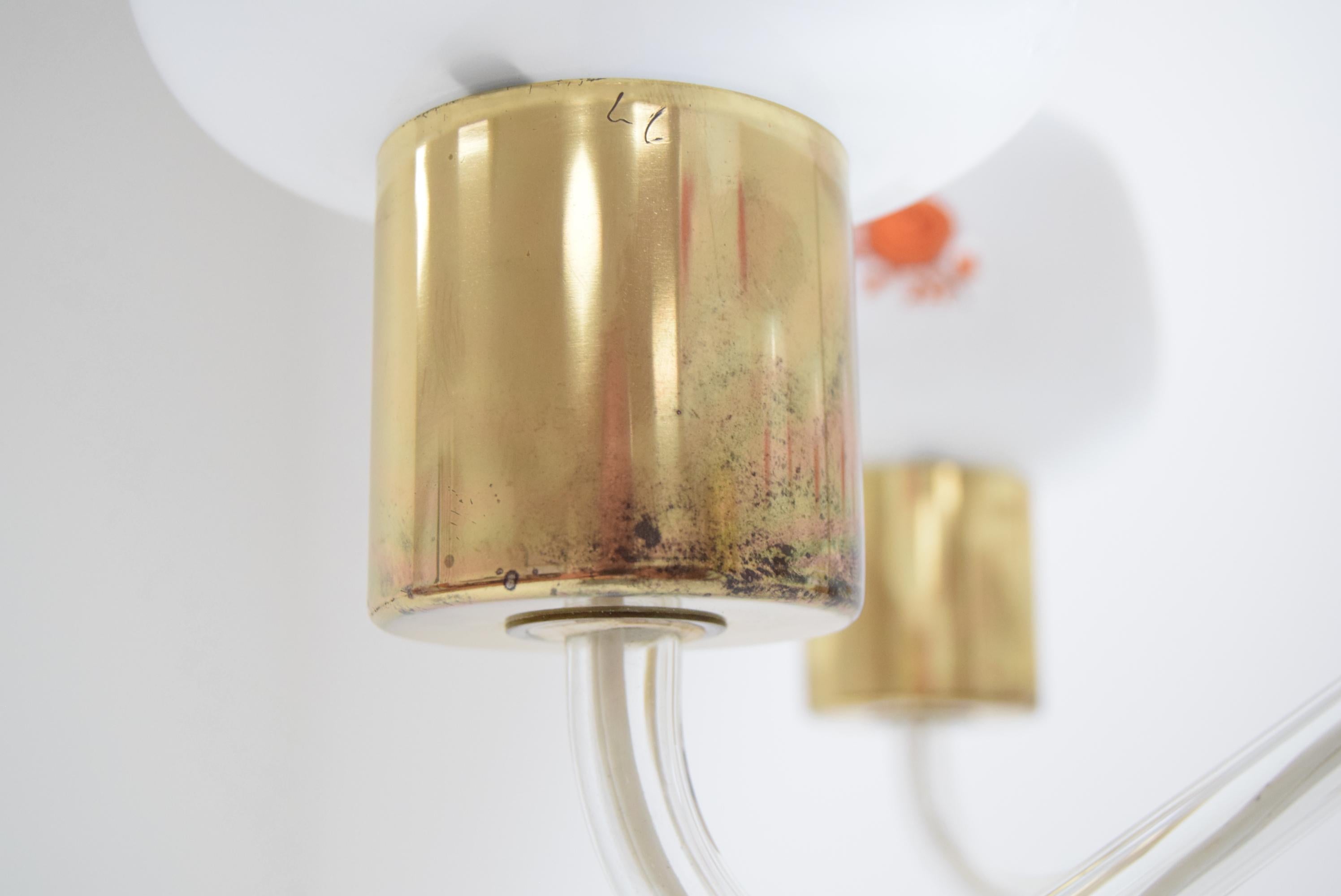 Lampadario di metà secolo/Kamenicky Senov, anni '70 in vendita 3