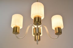 Lampadario di metà secolo/Kamenicky Senov, anni '70