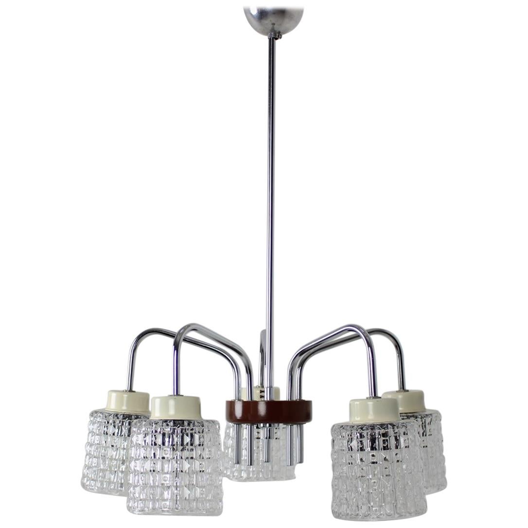 Midcentury Chandelier/ Lidokov, 1960s For Sale