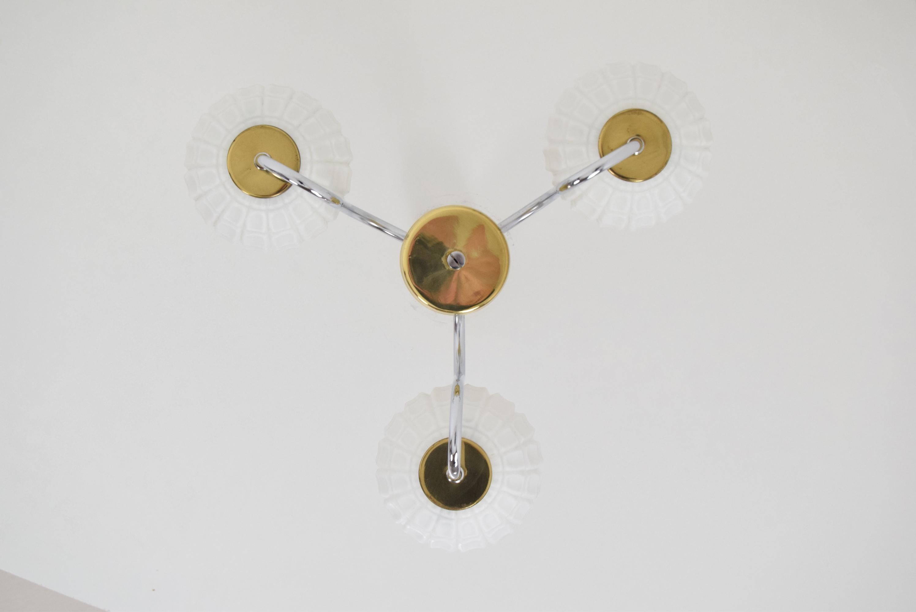 Mid-Century Chandelier / Lidokov, 1960's For Sale 4
