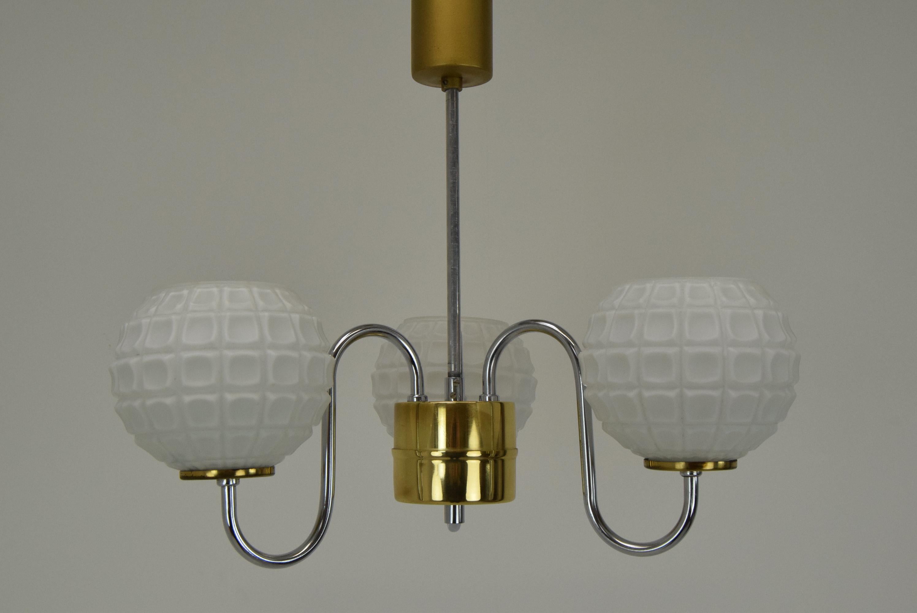 Mid-Century Chandelier / Lidokov, 1960's For Sale 6