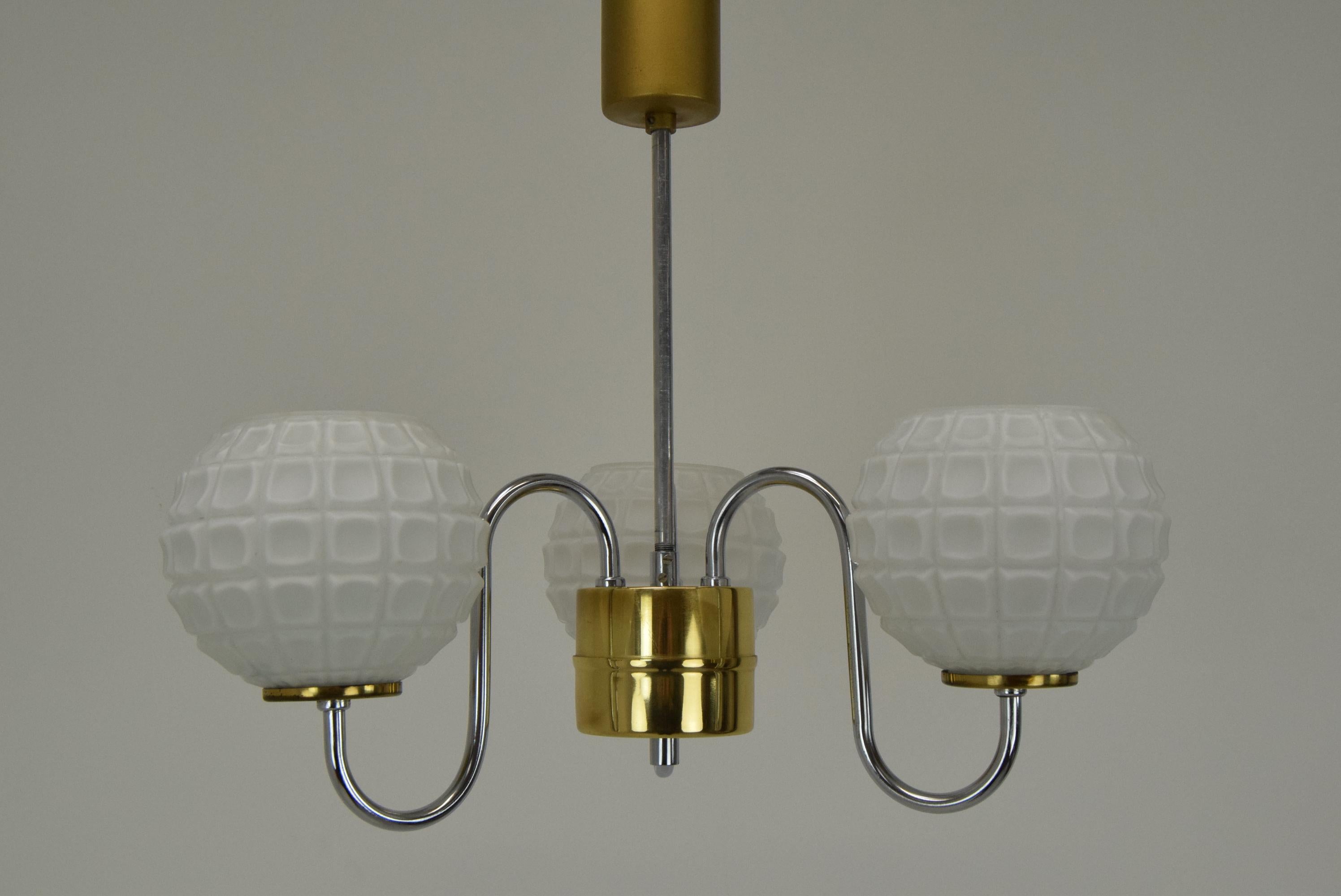 Mid-Century-Kronleuchter / Lidokov, 1960er Jahre im Angebot 6
