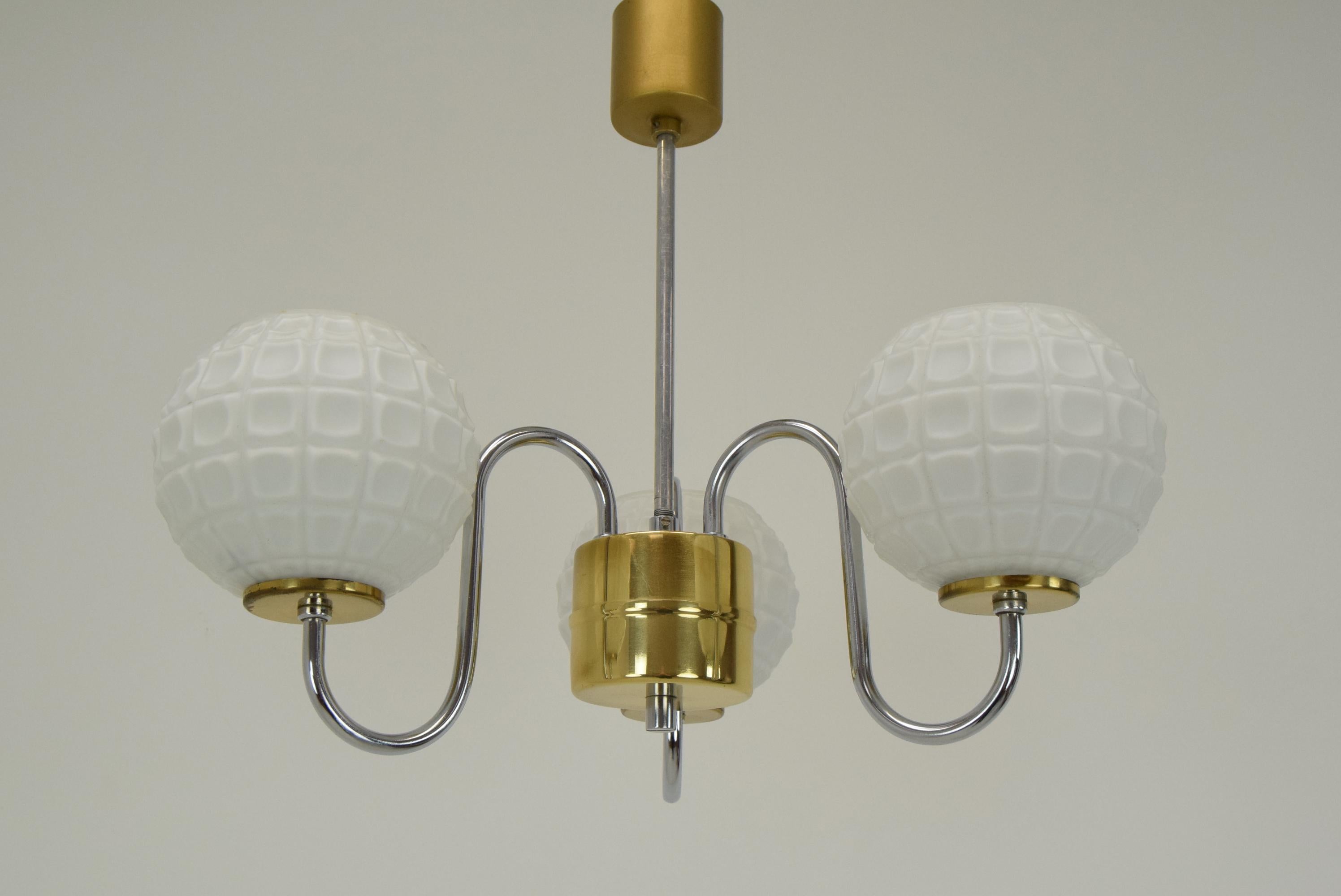 Mid-Century Chandelier / Lidokov, 1960's For Sale 1