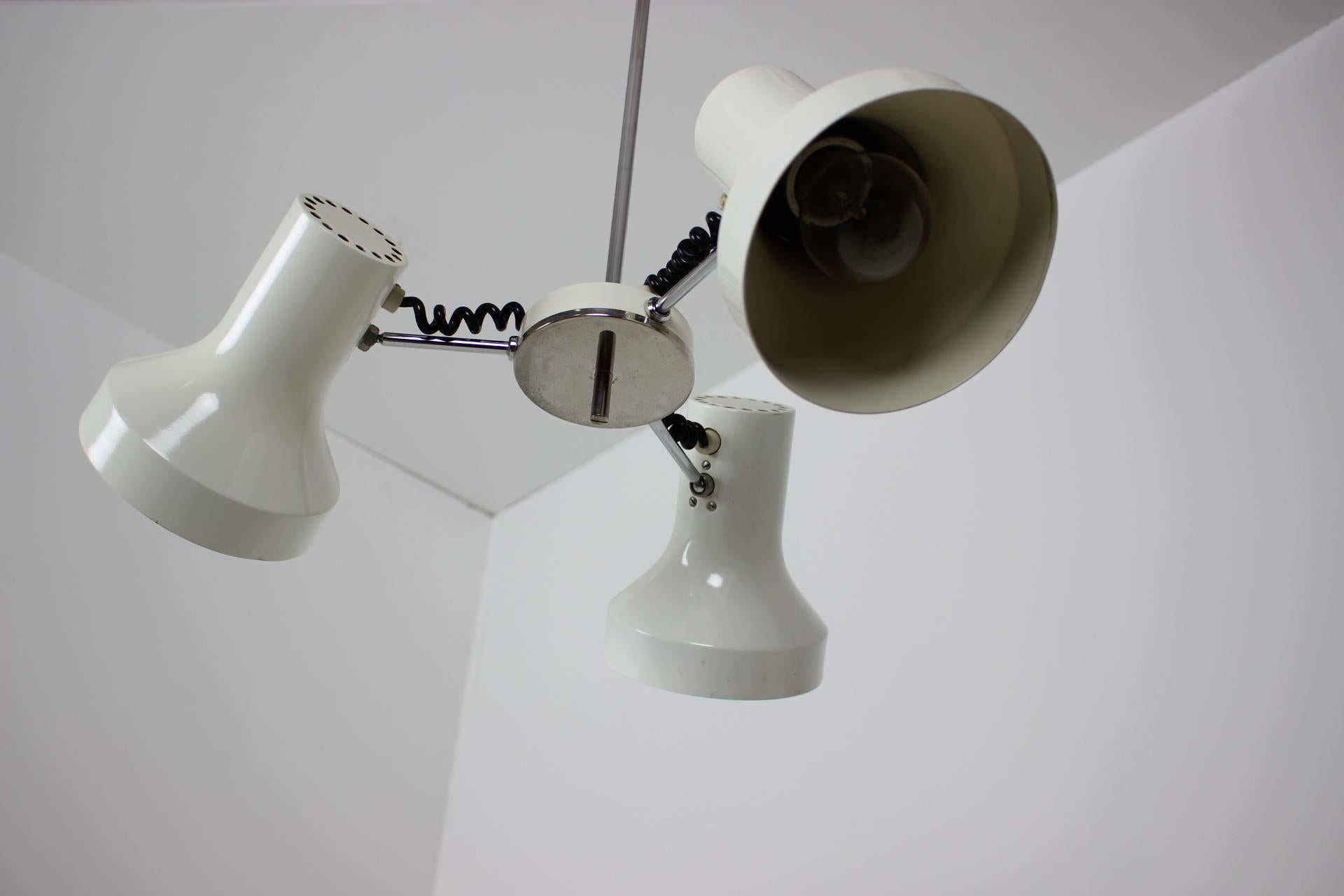 Mid-Century Modern Midcentury Chandelier / Napako, 1970s For Sale