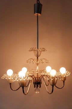 Midcentury Chandelier or Pendant Lamp by Emil Stejnar for Rupert Nikoll, 1950s