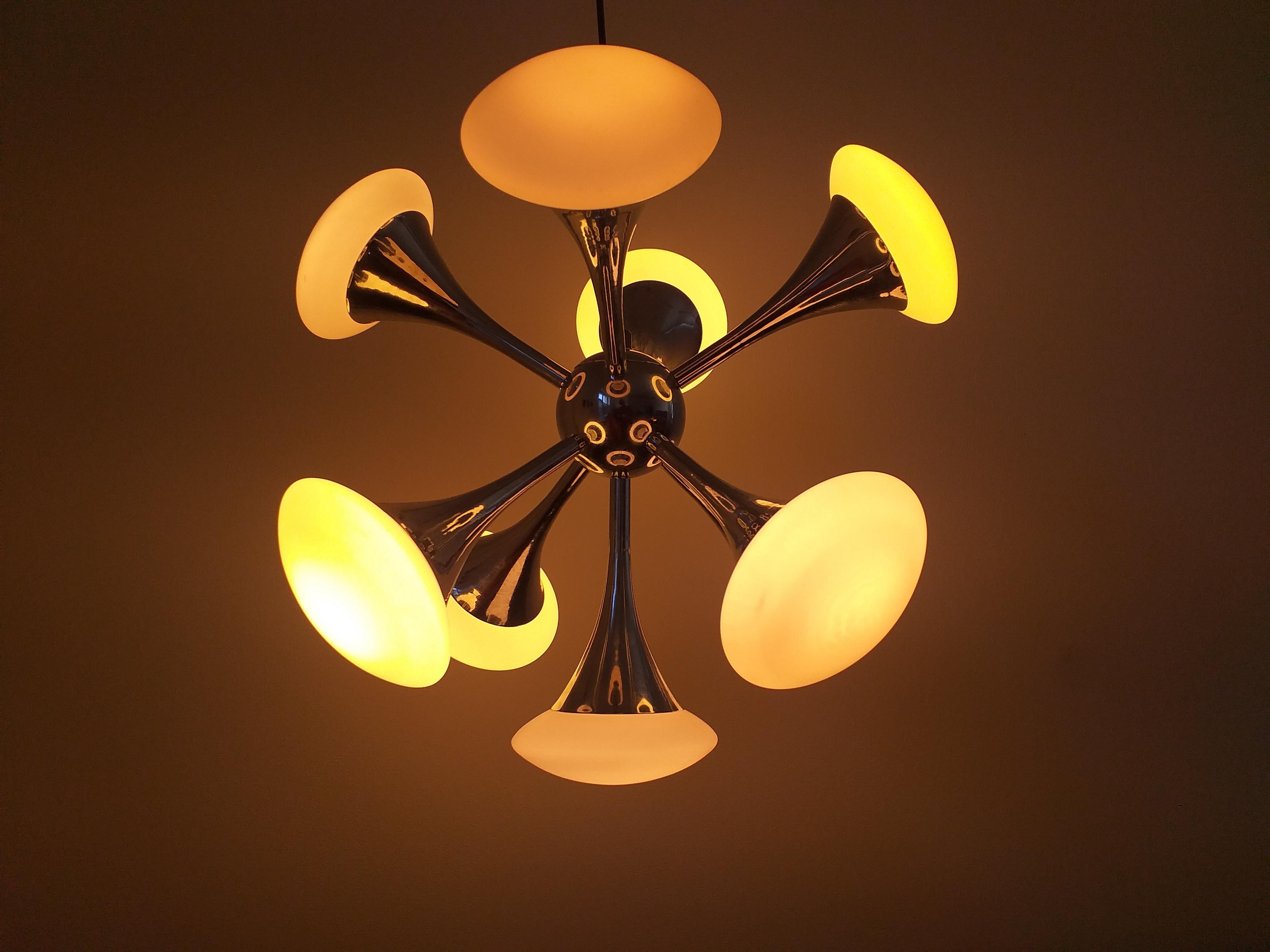 Late 20th Century Mid Century Chandelier or Pendant Sputnik, Germany, 1980s