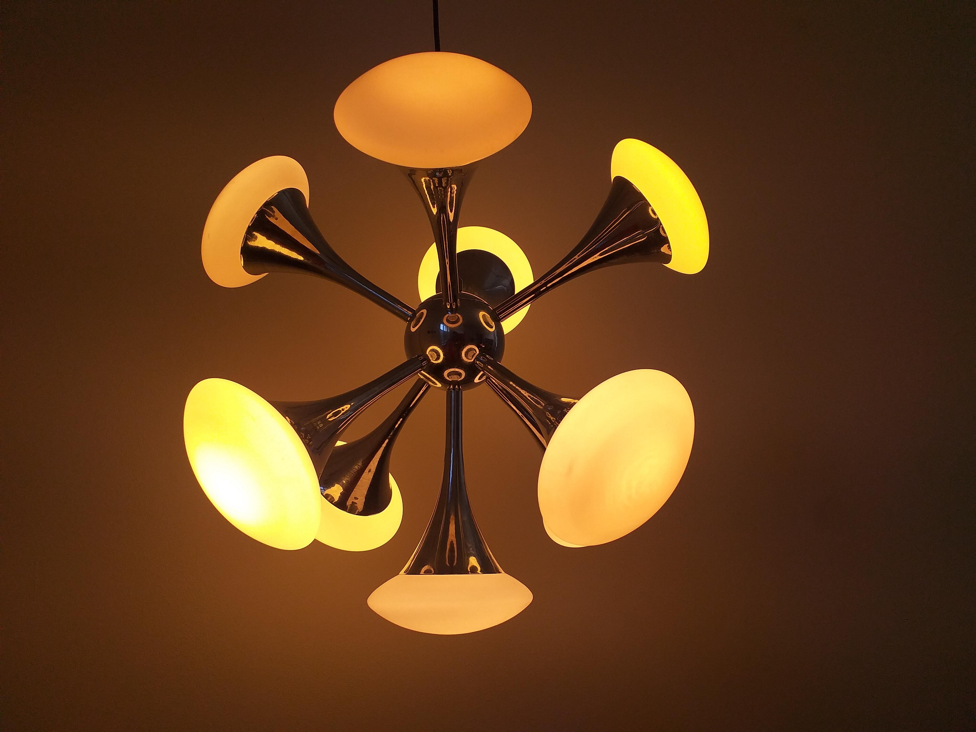 Mid Century Chandelier or Pendant Sputnik, Germany, 1980s 1