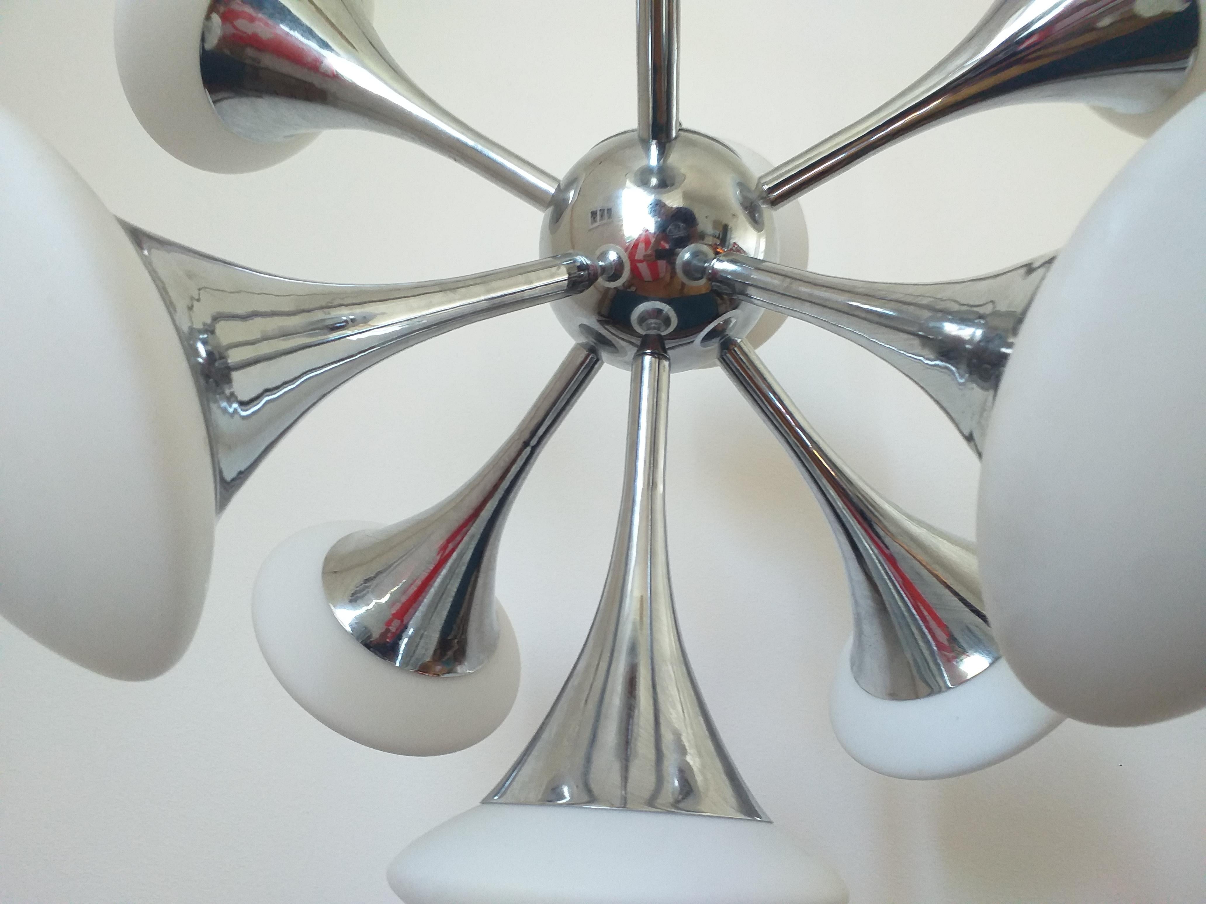Mid Century Chandelier or Pendant Sputnik, Germany, 1980s 3