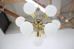 Midcentury Chandelier/Sputnik/Kamenický Šenov, 1970s
