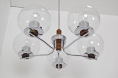 Mid-Century Chandelier, Czechoslovakia, 1960's