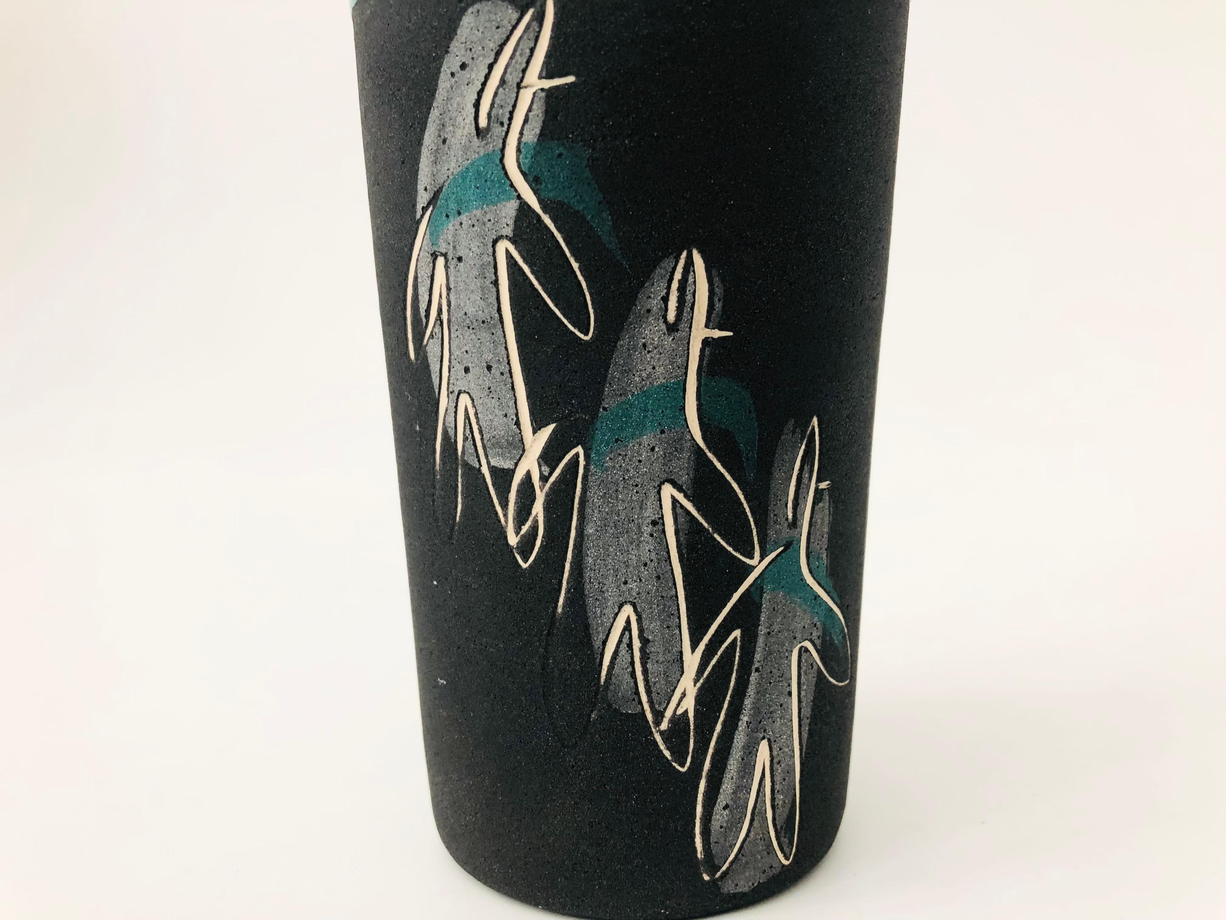 Midcentury Charles and Alice Smith California Studio Pottery Tumbler In Good Condition For Sale In Vallejo, CA