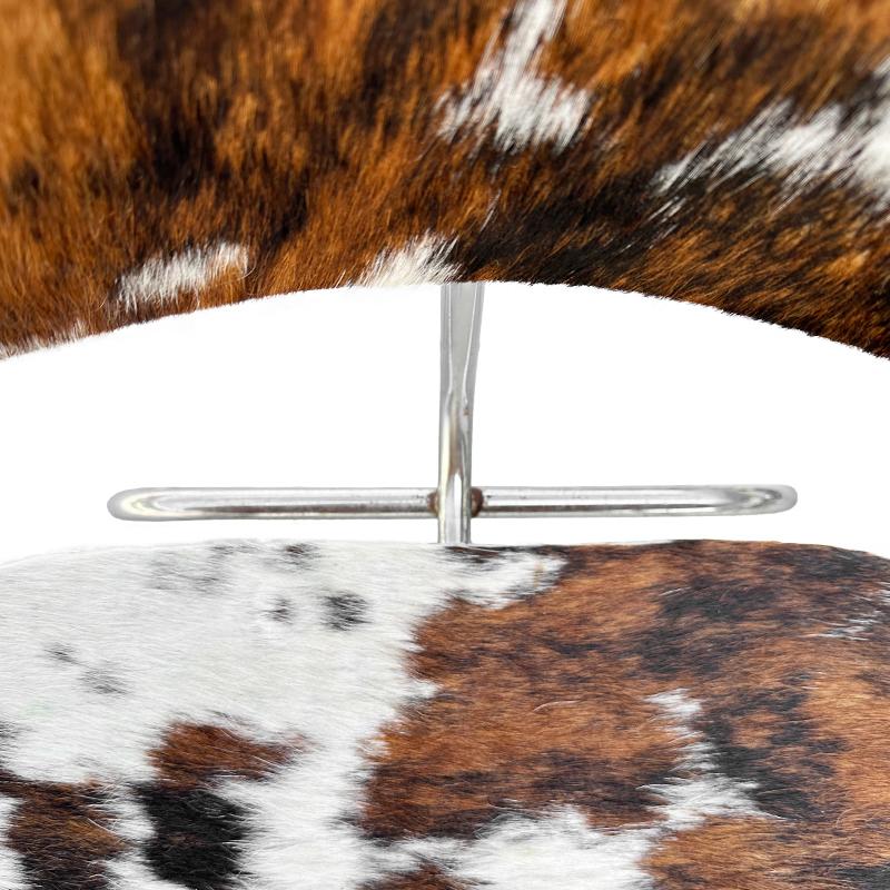 20th Century Mid- Century Charles and Ray Eames DCM Chairs in Original Cowhide, Set of Four
