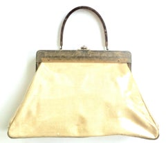 Mid-Century Lucite and Vinyl Florida Hand Bag By, Charles Kahn