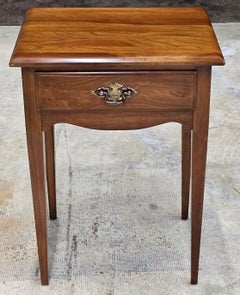 Mid Century Cherry House Single Drawer Side Table