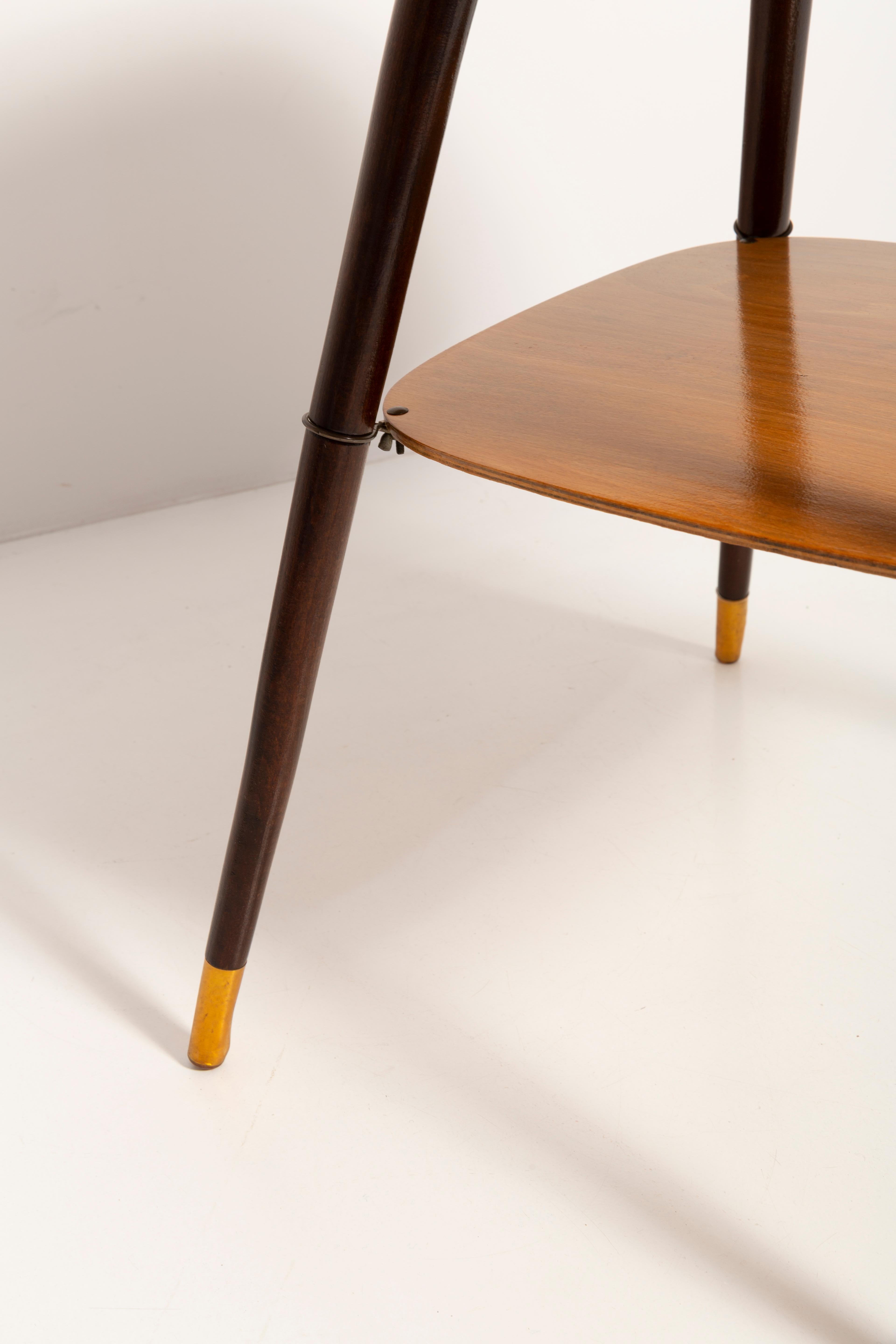 20th Century Mid-Century Chess Game Table, Vintage, Beechwood, Europe, 1960s