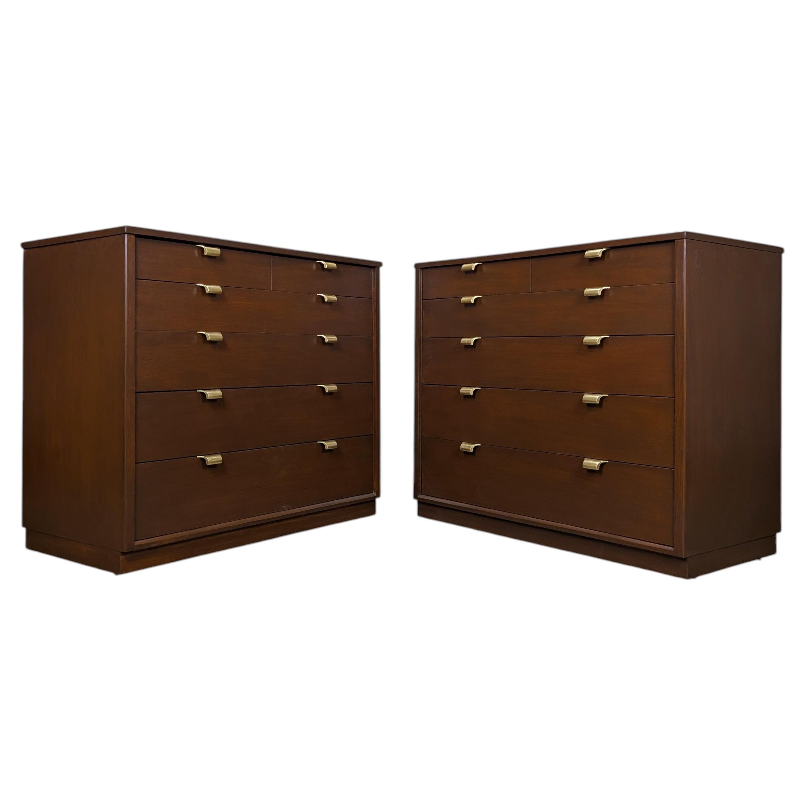 Mid Century Precedent Chests/Dressers by Edward Wormley for Drexel, c1940s