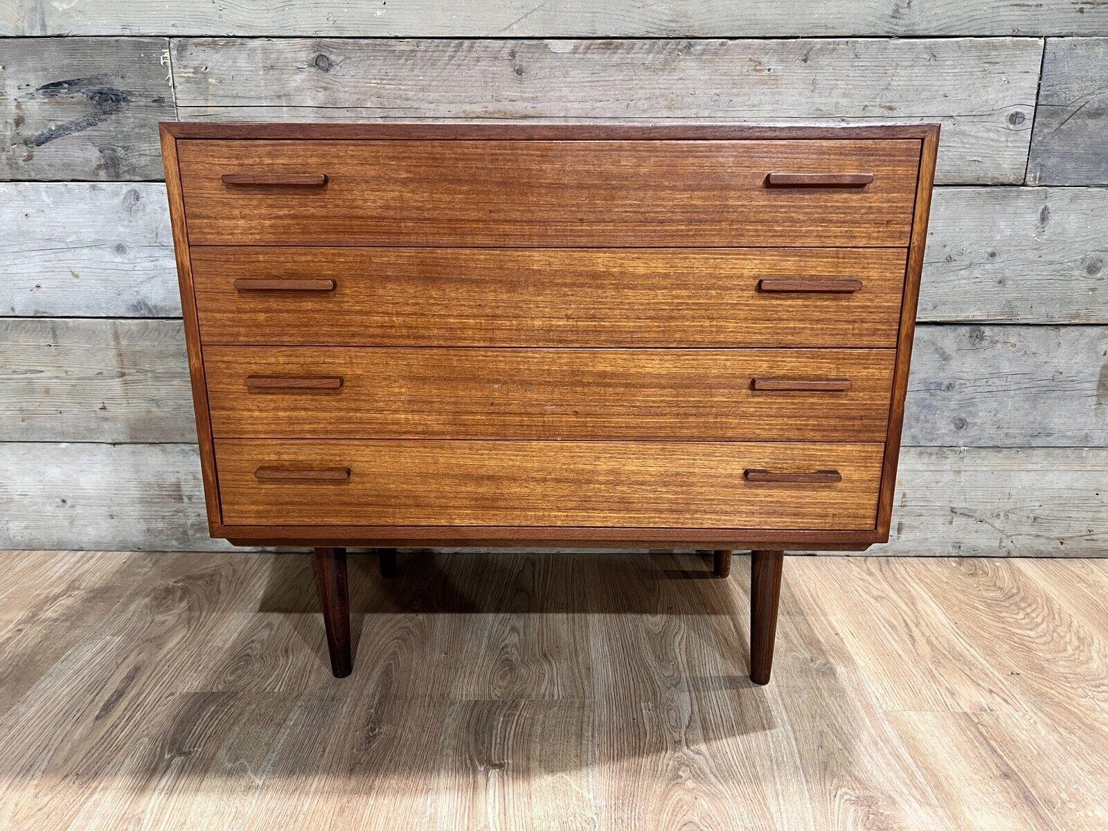 Mid Century Chest Drawers Danish Furniture by Kia Kristiansen 60s For Sale 6