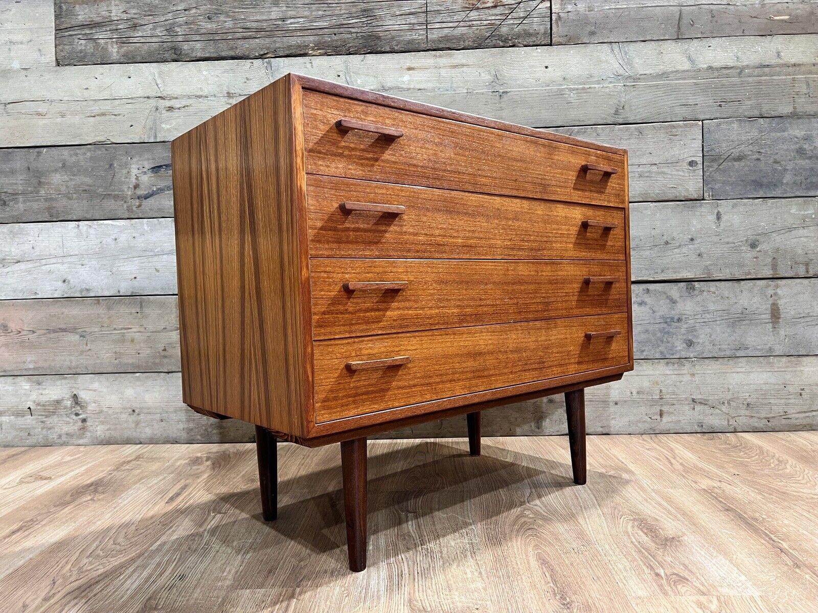Mid Century Chest Drawers Danish Furniture by Kia Kristiansen 60s For Sale 2