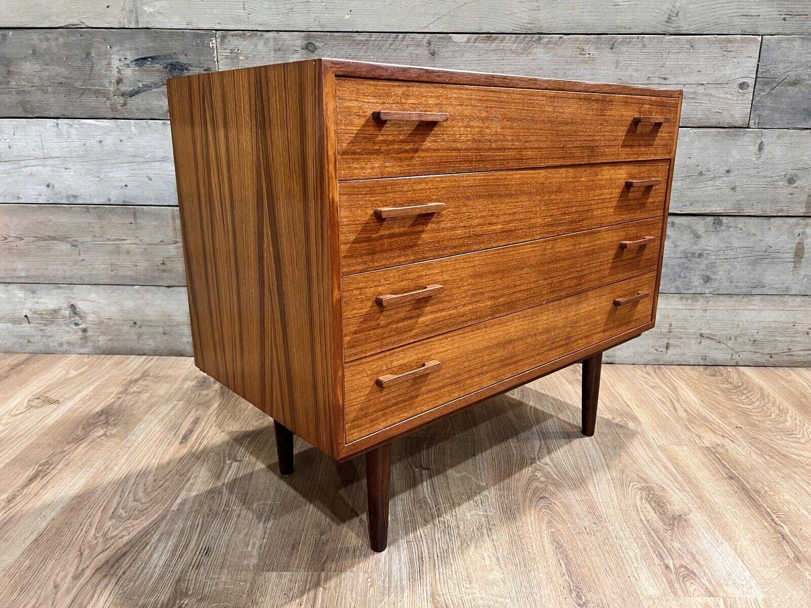 Mid Century Chest Drawers Danish Furniture by Kia Kristiansen 60s For Sale 4