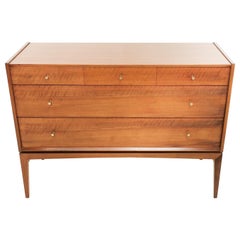 Mid Century Chest of Drawers by John Herbert in French Walnut, 1960s