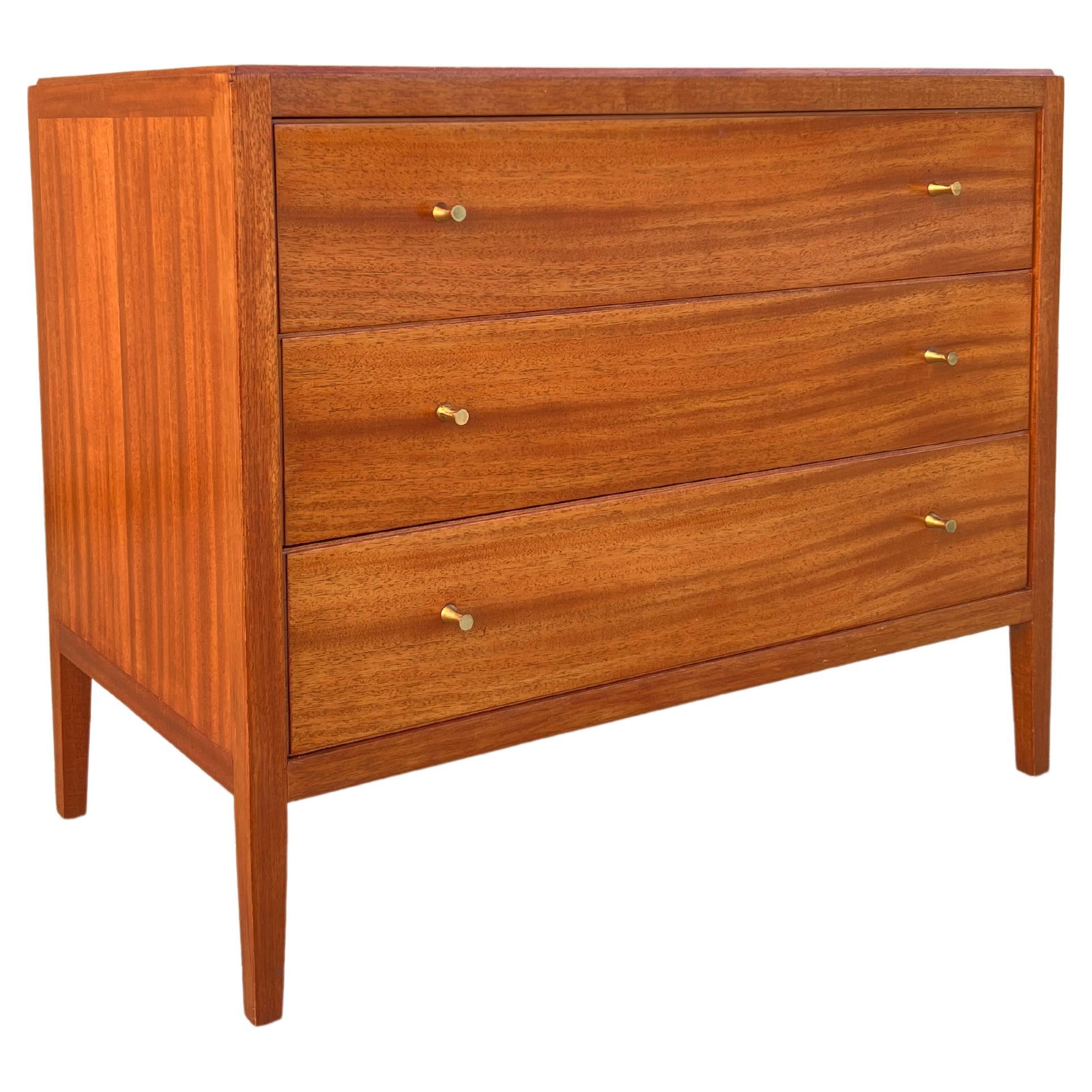 Mid Century Dresser Chest of Drawers by Loughborough Furniture for Heals  For Sale